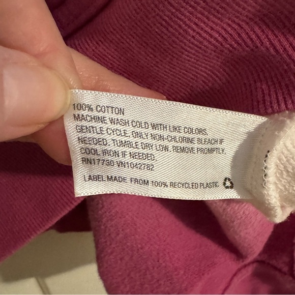 Universal Thread Plus Double Dip Dye Purple White Tan Sweatshirt Hoodie XXL - Picture 8 of 11